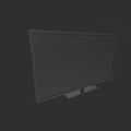 Modern Flat Screen TV With Stable Stand And Sleek Design Features