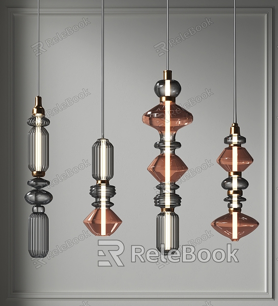 Chandelier Glass Small Chandelier Combination Restaurant Chandelier Creative Chandelier Home Chandelier Bedroom Bedside Chandelier Bamboo Chandelier model