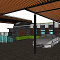 Modern Detached Villa With Large Glass Walls Multi Level Design And Outdoor Terrace