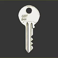 Classic Design Metal House Key For Daily Home Security And Unlocking Doors