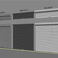 Various Styles of Security Rolling Shutter Doors Including European and Electric Types
