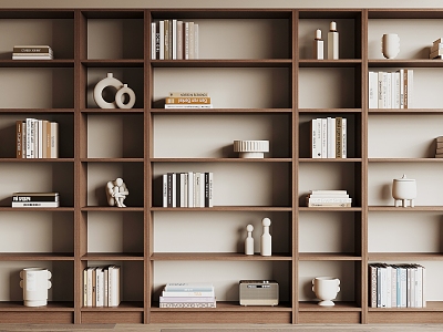 Modern Bookshelf model