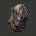 Purple Pink Amethyst Crystal Cluster With Natural Crystalline Formation On Dark Background