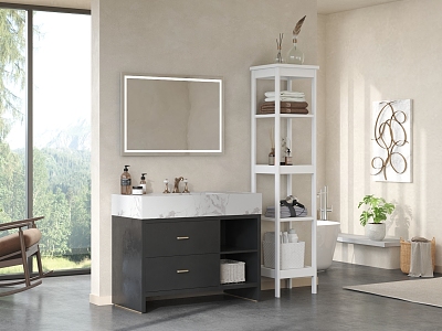 modern bathroom 3d model