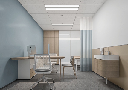 Clinic Doctor's Office 3d model