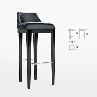 Bar Chair 3d model