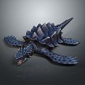 Modern Turtle Snapping Turtle Cartoon Tortoise Chickbill Turtle 3d model