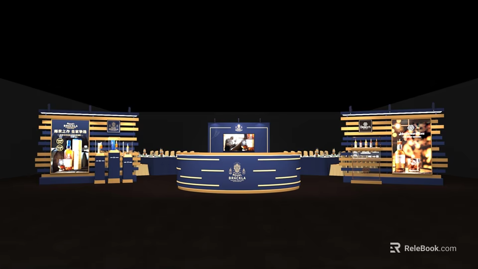 Elegant Modern Dining Table Set With Marble Tabletop Wooden Chairs And Minimalist Decorative Elements 3d model