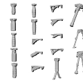 Diverse Range of Weapon Tactical Components Including Grips Bipods Handles and Mounts