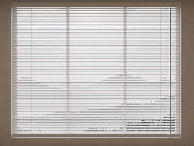 Venetian blinds Curtain Shangri-La Curtain Honeycomb Curtain Vertical Curtain Roman Curtain Cloth Curtain 3d model