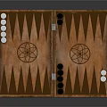Modern Twin Chess Western Twin Chess Go National Chess 3d model