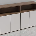File Cabinet Low Cabinet Locker 3d model