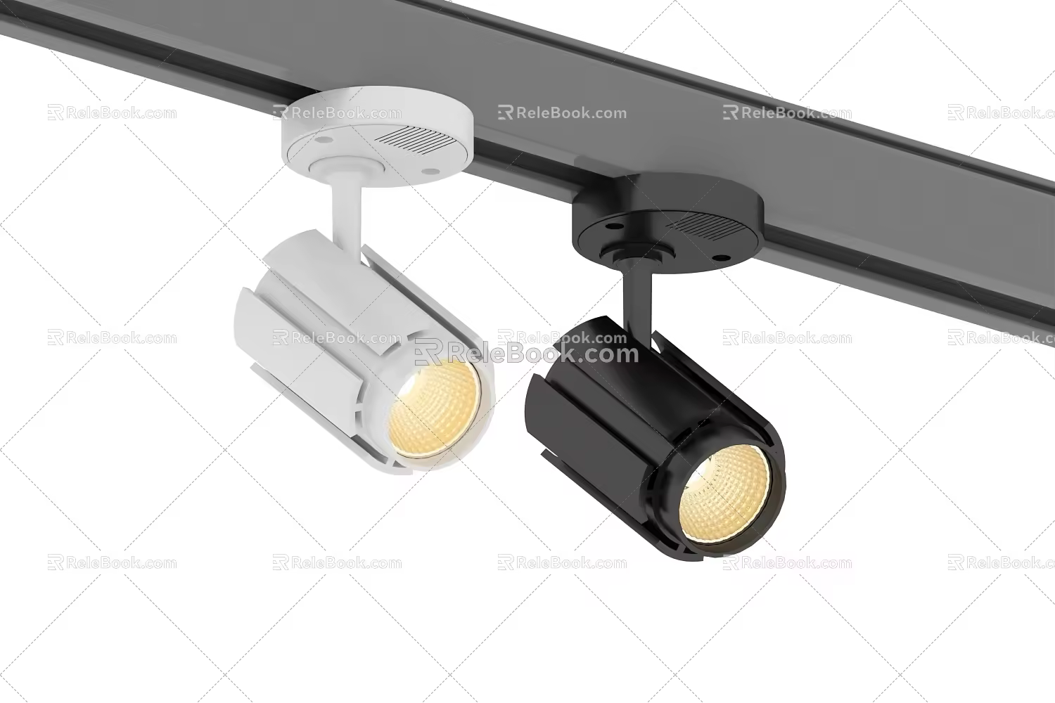 Lighting lamp spotlight downlight wall washer lamp ceiling lamp simple surface mounted downlight 3d model