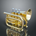Golden Decorative Brass Item For Home Living Space Decoration
