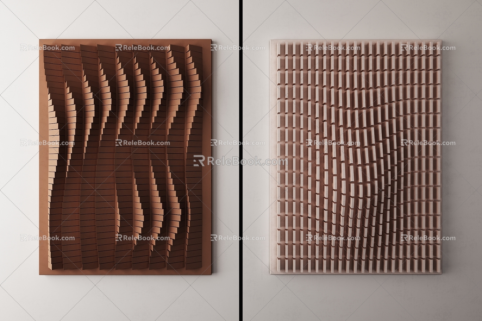 Modern Wall Decoration 3d model