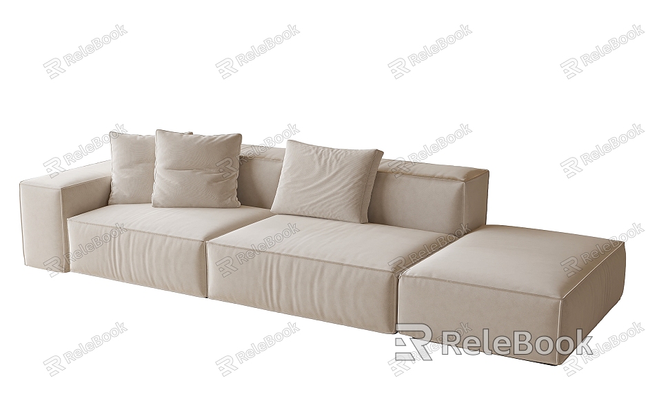 Modern Multiplayer Sofa Sofa model