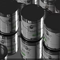 Industrial Equipment Stacked Metal Drums For Industrial Storage Applications