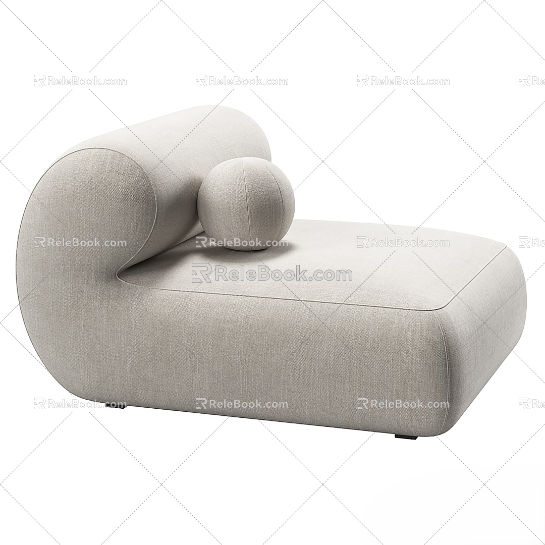 Missana sofa chair 3d model