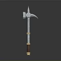 Hammer Warhammer Cartoon Hammer Magic Hammer Thor's Hammer Ancient Weapons Cold Weapons Medieval Items 3d model