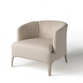 Single sofa 3d model