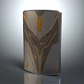 Modern Shield Sci-Fi Shield Sci-Fi Shield 3d model