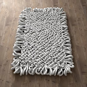 square carpet 3d model