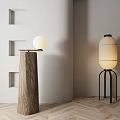 Quiet Floor Lamp 3d model
