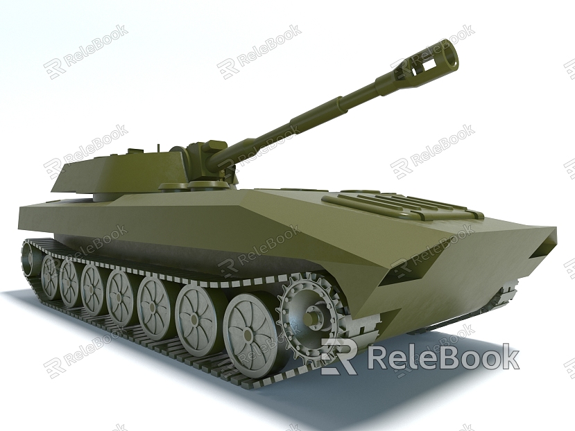 Style Tank Military Equipment Weapons Armored Vehicle model