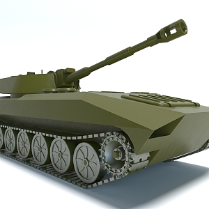 Style Tank Military Equipment Weapons Armored Vehicle 3d model