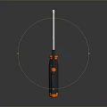 Screwdriver flat screwdriver Phillips screwdriver screwdriver screwdriver tool hardware tool processing tool 3d model