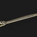 rattlesnake reptile viper cold-blooded animal snake 3d model