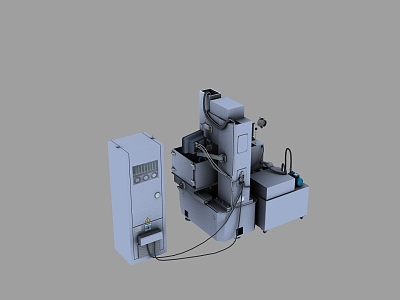 CNC EDM machine EDM machine CNC machine tool EDM machine 3d model