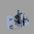 CNC EDM machine EDM machine CNC machine tool EDM machine 3d model