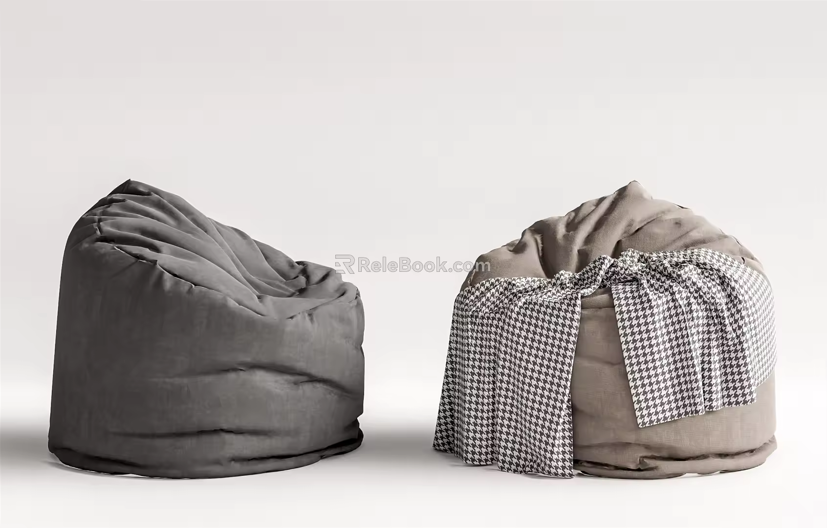 Modern Lazy Sofa 3d model