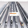 train high-speed rail train maglev train subway 3d model