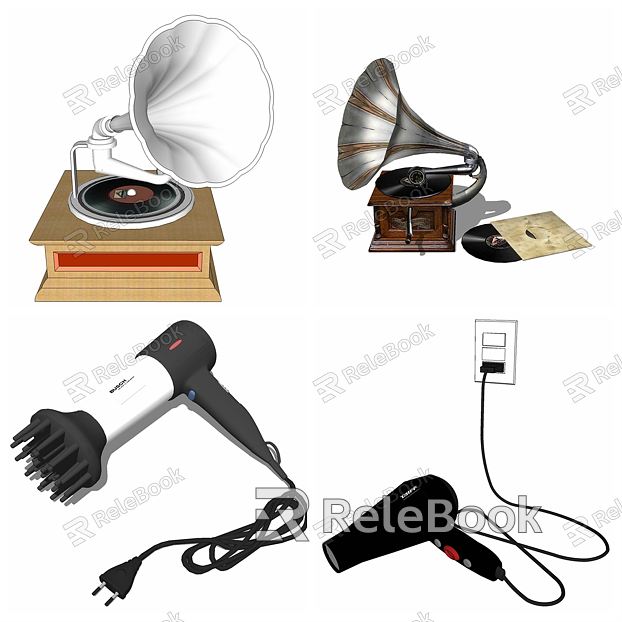 Modern Phonograph Home Appliances Combination model