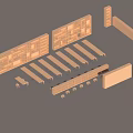 Spacious Classroom Interior Layout With Neatly Arranged Desks Chairs And Bookshelves