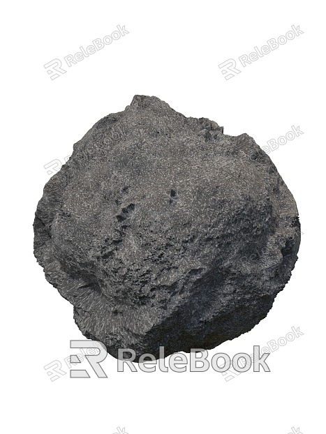 stone meteorite model