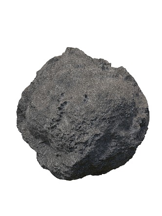 stone meteorite 3d model