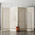 Modern Screen Partition 3d model