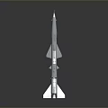 Modern Military Rocket Weapon Design Featuring Aerodynamic Structure And Propulsion System