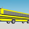 modern bus 3d model