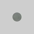 Gray Textured Sphere Component On Light Surface Against Light Green Wall