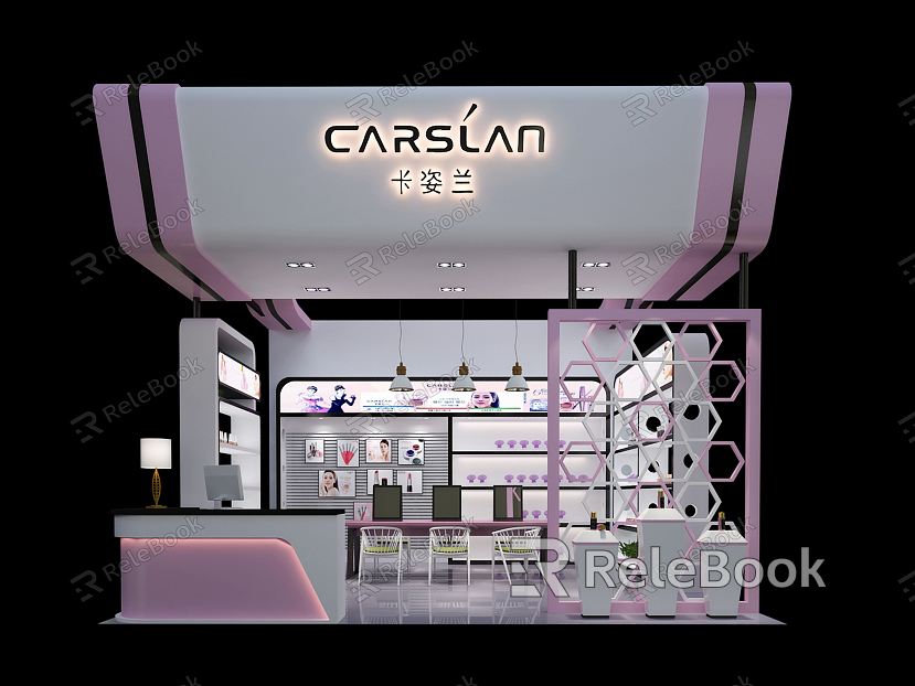 Modern Exhibition Luxury Jewelry Exhibition Booth Exhibition Hall Exhibition Temporary Exhibition Expo Tour Exhibition model