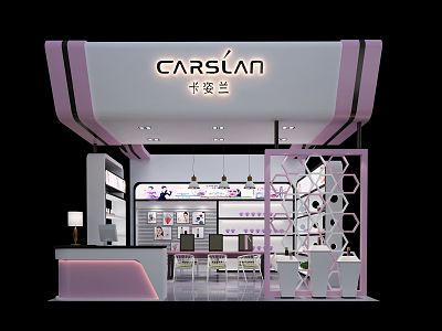 Modern Exhibition Luxury Jewelry Exhibition Booth Exhibition Hall Exhibition Temporary Exhibition Expo Tour Exhibition model