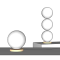 Modern Table Lamp Simple Table Lamp 3d model