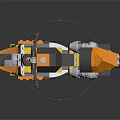 Lego Yellow And White Motorcycle Toy Model With Big Wheels Detailed Build Design