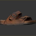 Slippers Sandals Beach Shoes Bubble Shoes Cave Shoes Realistic 3d model