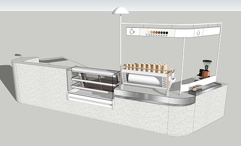 Modern Bar 3d model