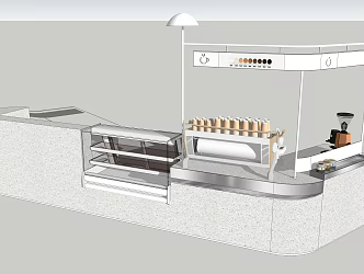 Modern Bar 3d model